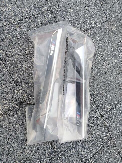 Listwy chromowane bmw m4