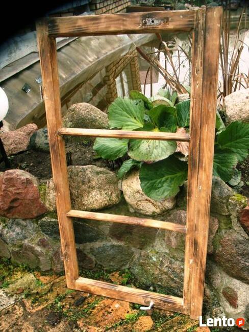 Rama okienna lustro aranżacja wnętrz 104x61