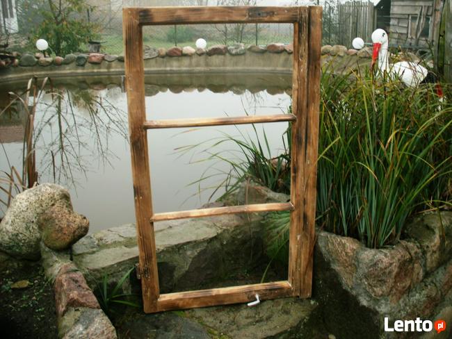 Rama okienna lustro aranżacja wnętrz 104x61