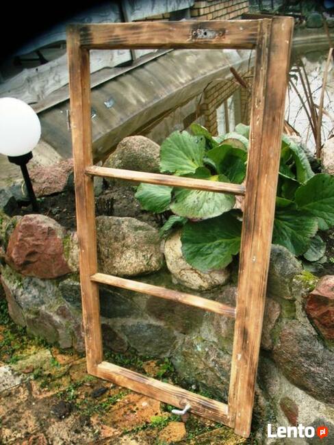 Rama okienna lustro aranżacja wnętrz 104x61