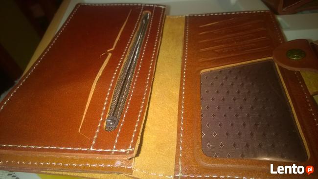 zestaw :portfel, pasek ,etui, dlugopis