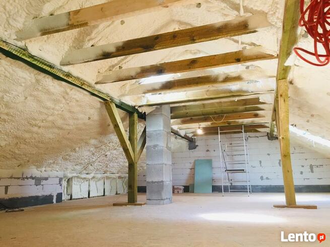 Ocieplanie piana Pur ,ocieplanie pianka ,ocieplanie poddasza