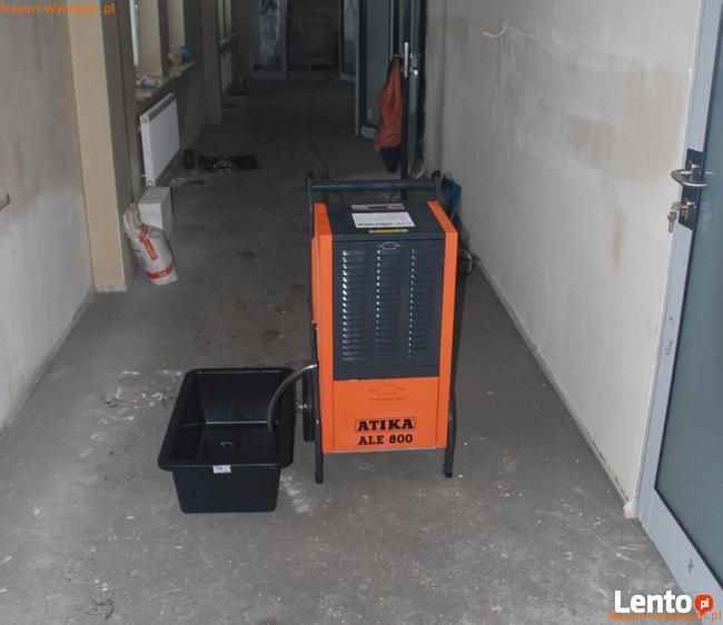 Wypożyczalnia, Wynajem osuszaczy powietrza Nagrzewnic TANIO