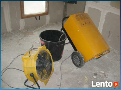 Wypożyczalnia Osuszaczy wilgoci, nagrzewnic, wentylatorów !!