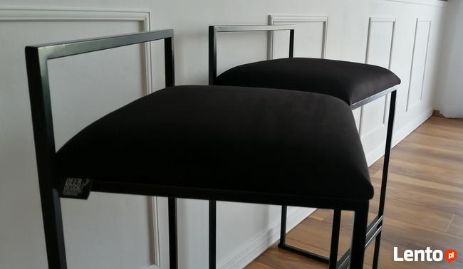 Krzesło barowe, Hoker tapicerowany