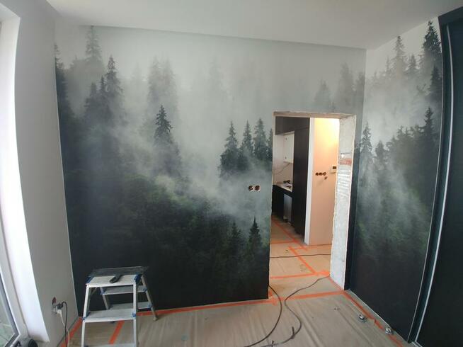 fototapety na wymiar z dowolną grafiką druk UV