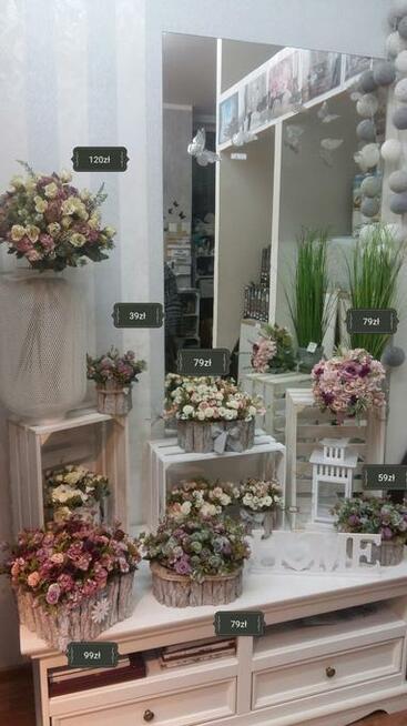 Kwiaty sztuczne, kompozycje