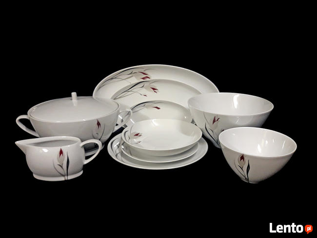 Serwis obiadowy Finezja dla 12 osób