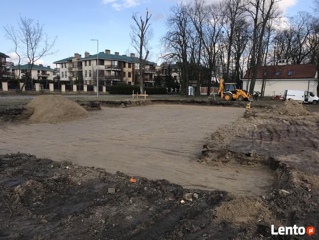 Ziemia Ogrodowa Usługi Koparka Transport