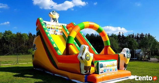 Dmuchaniec zjeżdżalnia Minionek Dmuchańce atrakcja zamek