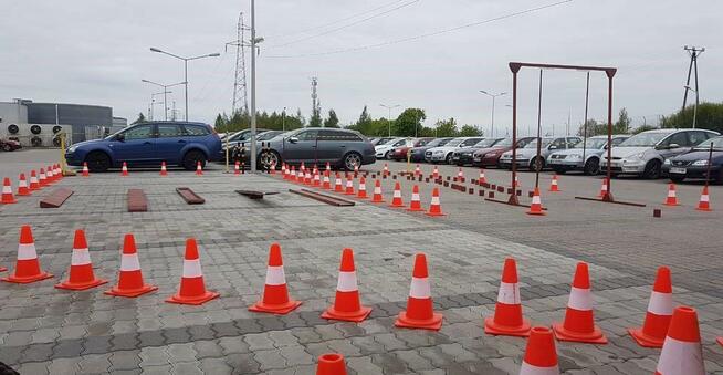 Rowerowy tor przeszkód atrakcja rowerowa na eventy