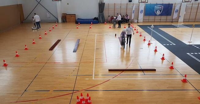 Rowerowy tor przeszkód atrakcja rowerowa na eventy