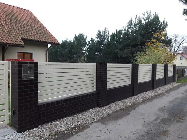 ogrodzenia ALUMINIOWE panelowe