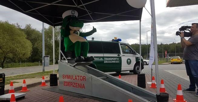 Symulator zderzenia symulator wypadku crash test szkolenie