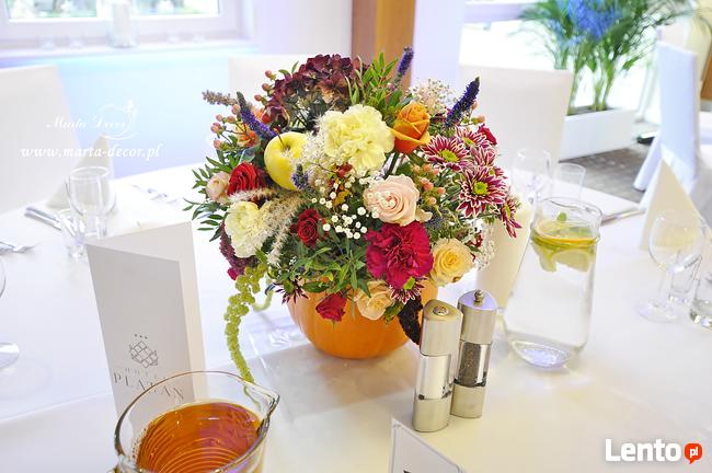 Dekoracja sali Gdańsk MARTADECOR