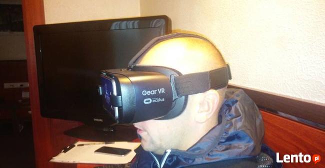 Gogle VR wirtualna rzeczywistość atrakcja na imprezy event