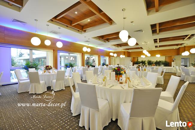 Dekoracja sali Gdańsk MARTADECOR