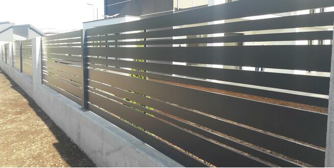 ogrodzenia ALUMINIOWE panelowe