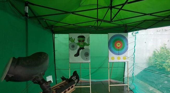 Strzelnica paintballowa Mobilna strzelnica Paintball