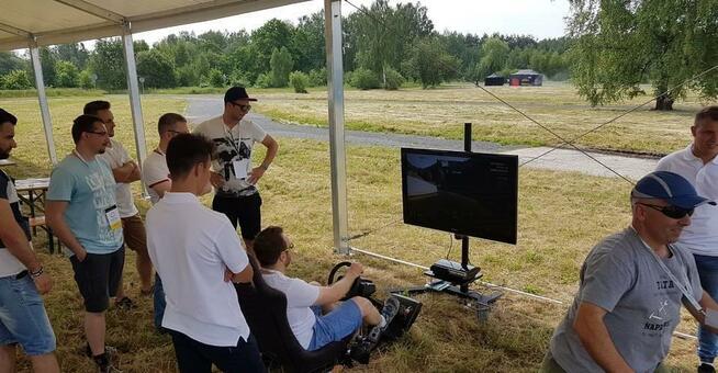 Symulator bezpiecznej jazdy atrakcja na imprezy wynajem