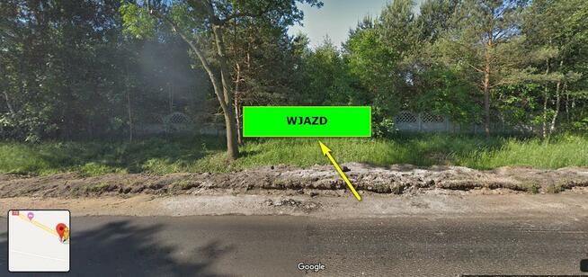 Działka Stary Adamów 31A przy drodze krajowej 72, 3400 m2