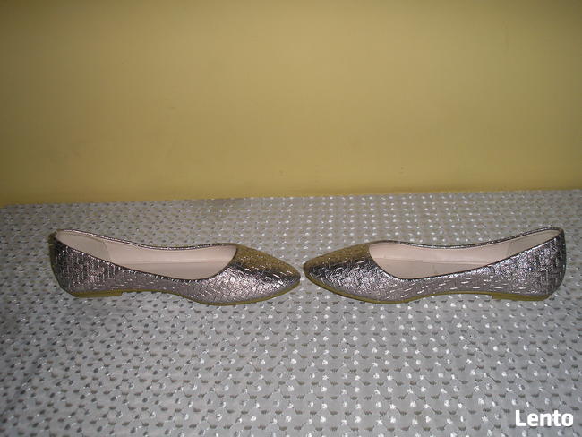 srebrne baleriny 37 23cm. Jenny Fairy