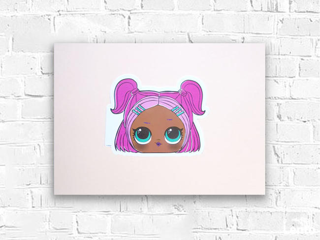 lol surprise plakat 30x40, lol surprise grafika A3
