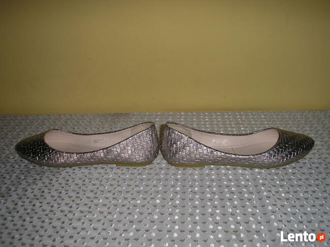 srebrne baleriny 37 23cm. Jenny Fairy