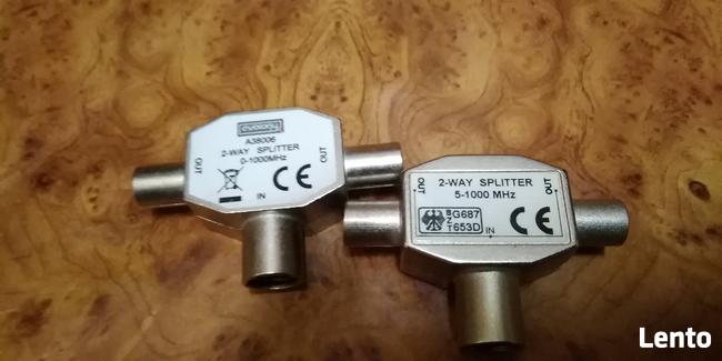 Spliter na 3-2 telewizory podłączenia