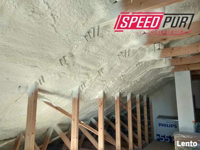 Ocieplanie Poddaszy Piana Pur Strop Wiązary Budowa Słubice