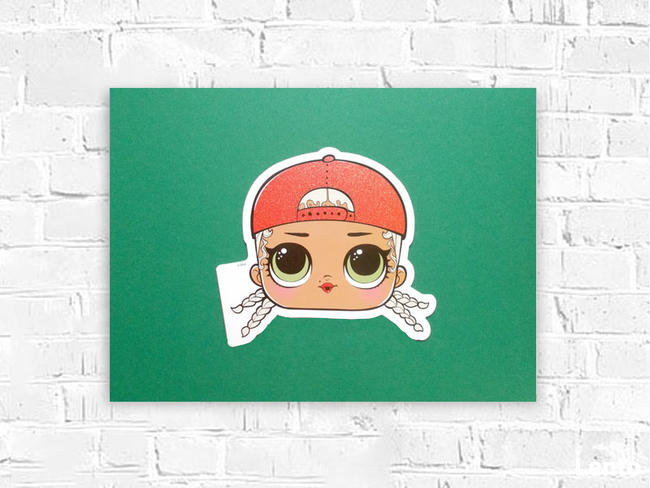 plakat dla nastolatki, lol surprise obraz 30x40