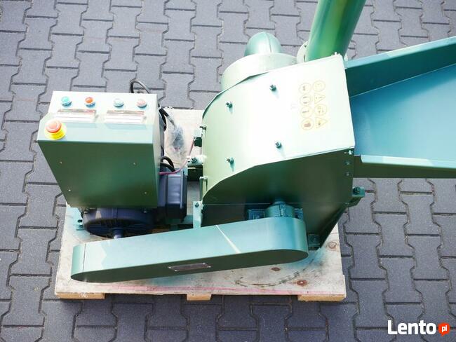 Peleciarka 7,5 kW Rozdrabniacz wagoworkownica SZKOLENIE