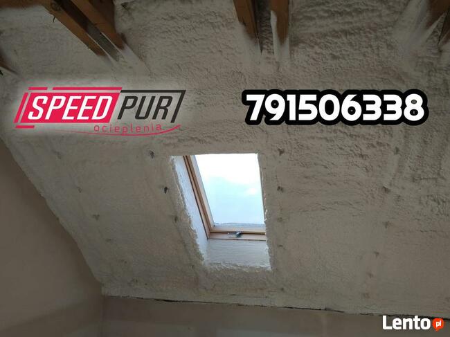 Ocieplanie, Poddaszy,Piana Pur, Dach,Strop, Wiązary,Międzychód
