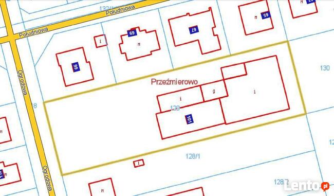 Hale magazynowe biuro o pow.810 m2 działka 2640 m2