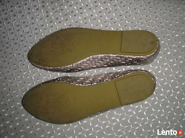 srebrne baleriny 37 23cm. Jenny Fairy