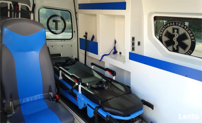 Transport sanitarny - medyczny | przewozy chorych | ambulans
