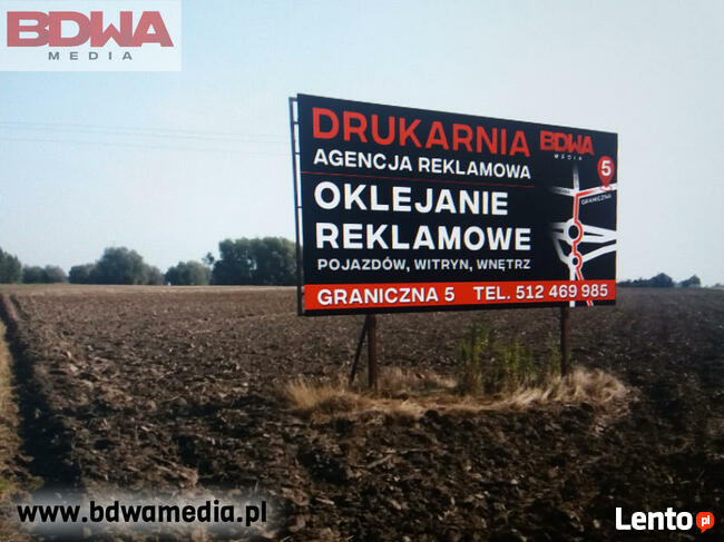 Banery, drukarnia Płock