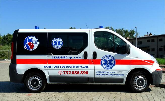 Transport sanitarny - medyczny | przewozy chorych | ambulans