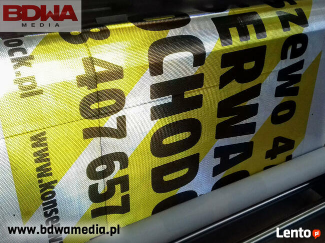 Banery, drukarnia Płock