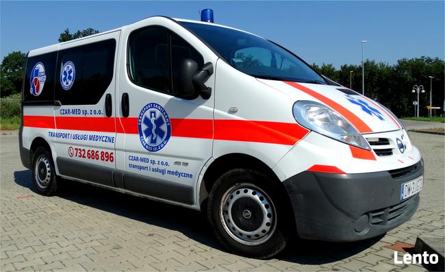 Transport sanitarny - medyczny | przewozy chorych | ambulans