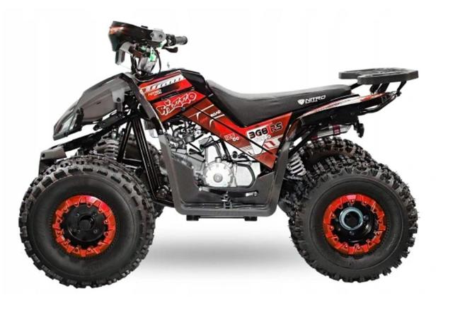 QUAD atv 125 RIZZO LEDY 8 3 BIEGI + WSTECZNY dla dziecka