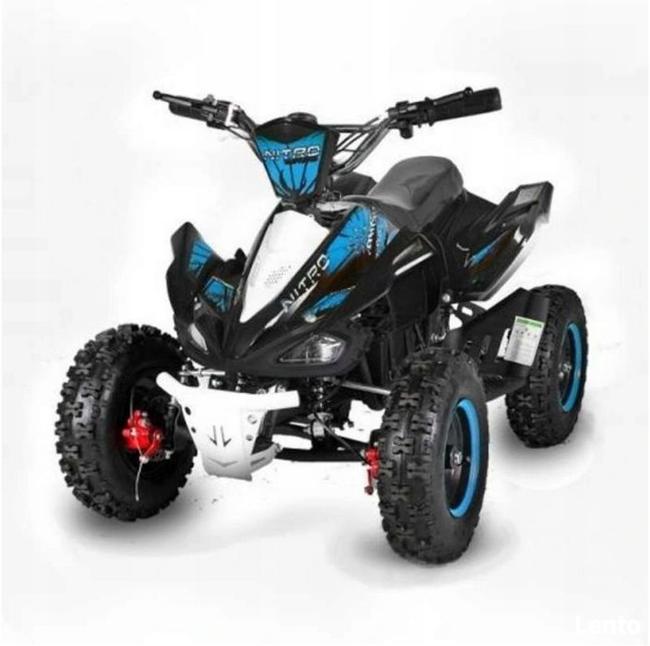 MINI atv QUAD 49 50 SPALINOWY PYTHON E-START od ręki 24h