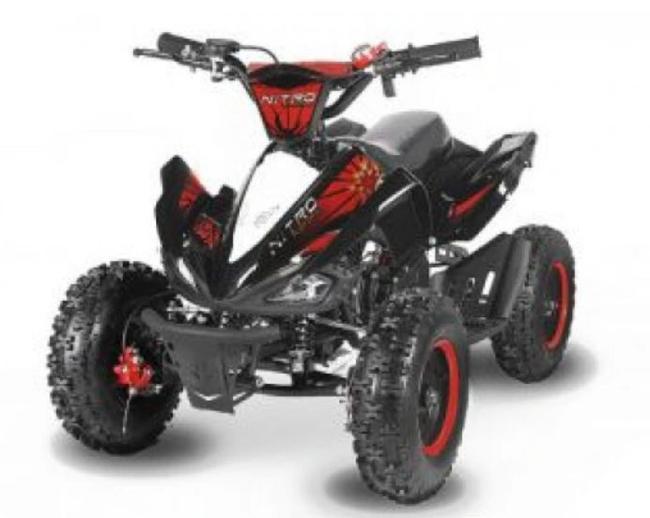 MINI atv QUAD 49 50 SPALINOWY PYTHON E-START od ręki 24h