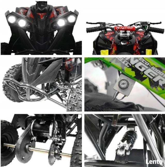 MINI atv QUAD ELEKTRYCZNY AVENGER 800W 36V 6 dla dziecka 24h