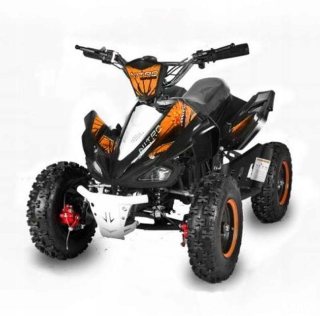 MINI atv QUAD 49 50 SPALINOWY PYTHON E-START od ręki 24h