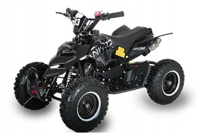 MINI atv QUAD 49 50 SPALINOWY REPTI E-START 6 od ręki