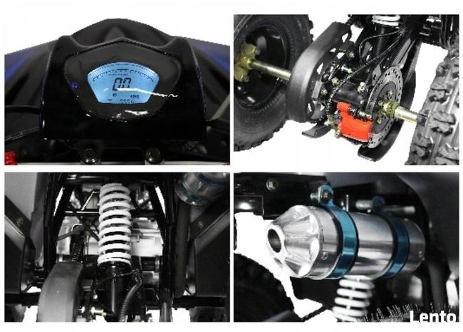 QUAD atv 125 RIZZO LEDY 8 3 BIEGI + WSTECZNY dla dziecka