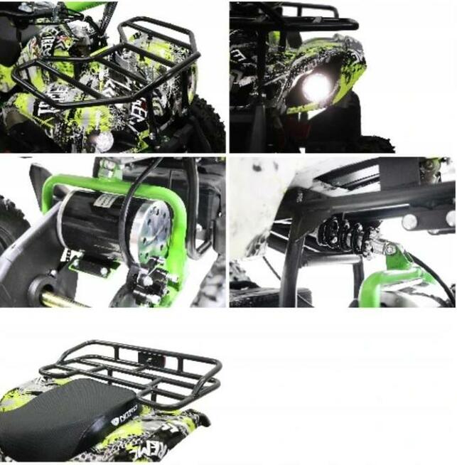 MINI atv QUAD ELEKTRYCZNY TORINO 800 W 36V 6 od ręki