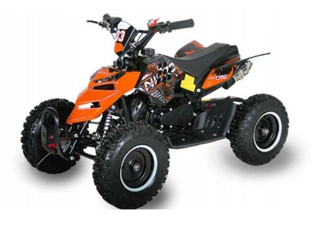 MINI atv QUAD 49 50 SPALINOWY REPTI KOŁA 6 od ręki dla dziecka