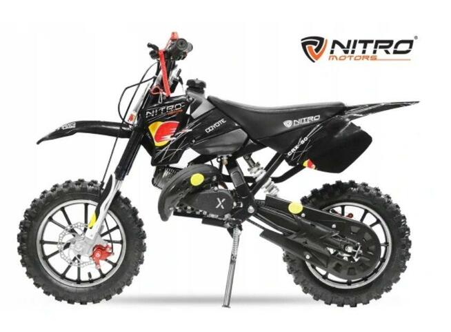 MINI CROSS motocykl 49 50 COYOTE KOŁA 10 wysyłka od ręki